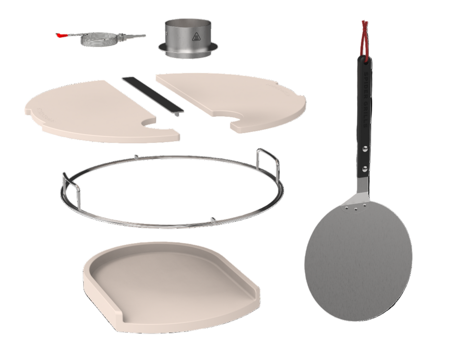 WebCraft Ring + Pizza Oven for 22" Weber Kettles