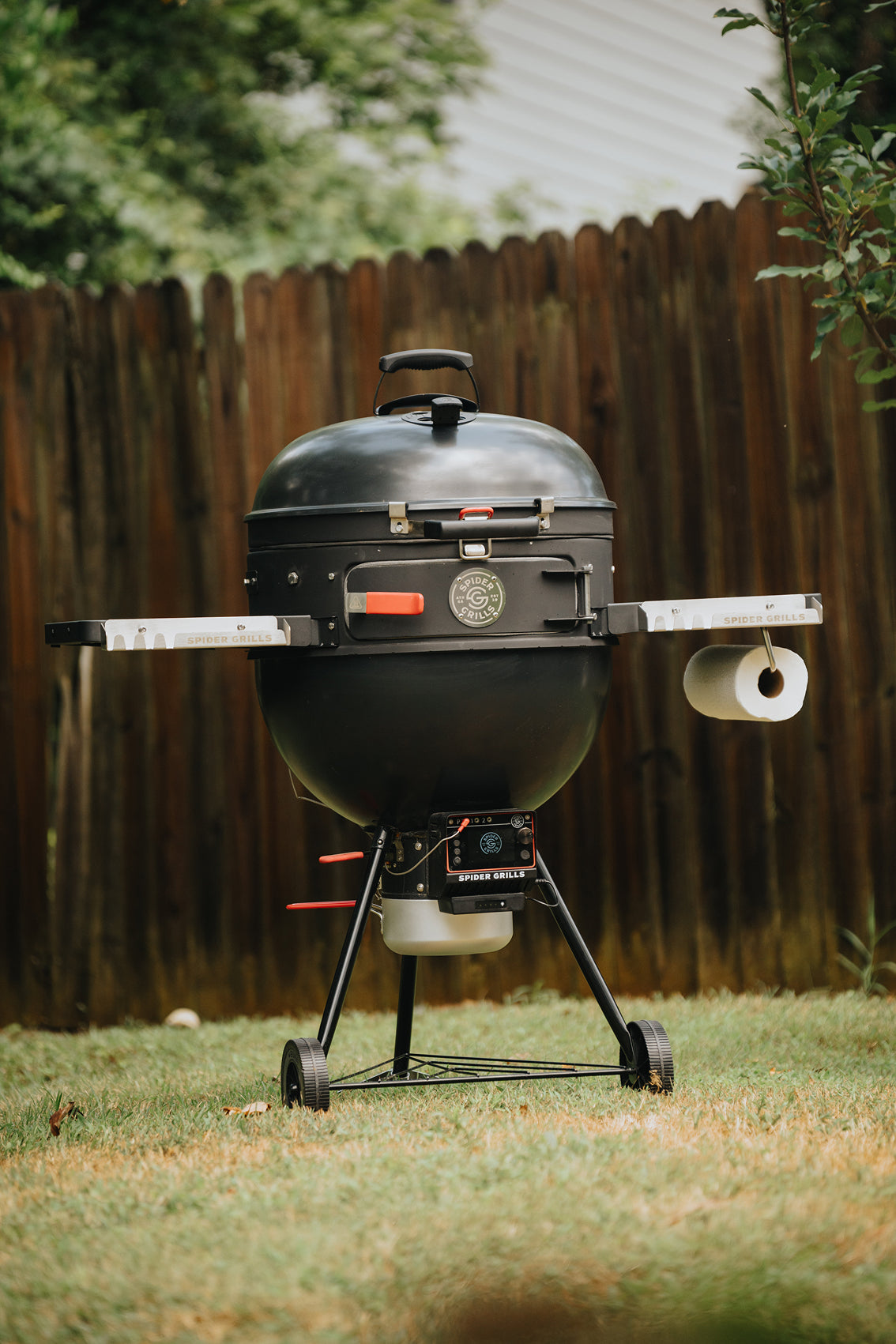 WebCraft Ring + Pizza Oven for 22" Weber Kettles