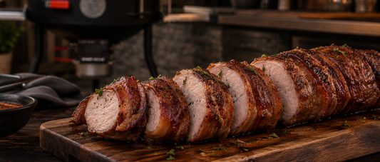 Father's Day Bacon-Wrapped Pork Tenderloin