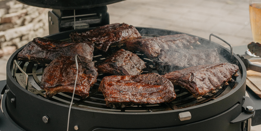 Low & Slow Smoked BBQ Ribs on the Huntsman Charcoal Grill