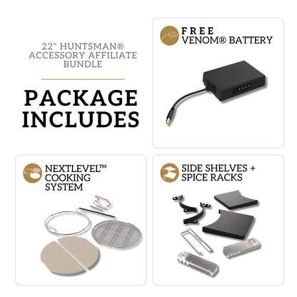 Huntsman® Essential Accessories with Free Battery