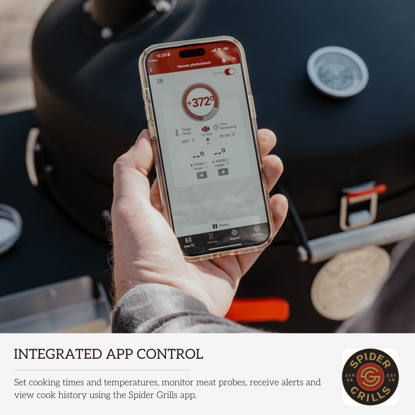 Venom® Digital Controller + 26" Kettle Cart Bundle