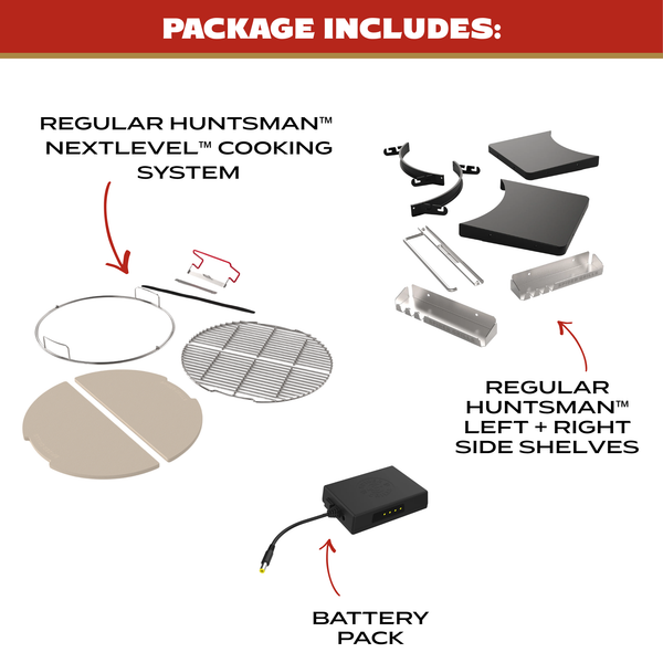 Affiliate Regular Huntsman™ Accessory Bundle – Spider Grills
