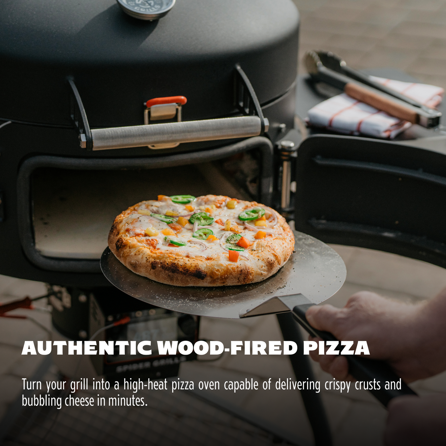 The Huntsman™ Forno Ragno™ Pizza Oven