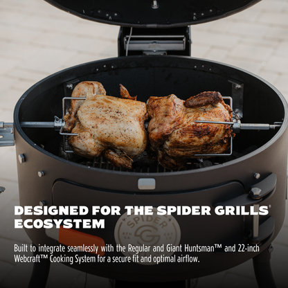 The Huntsman™ Web Spinner Rotisserie