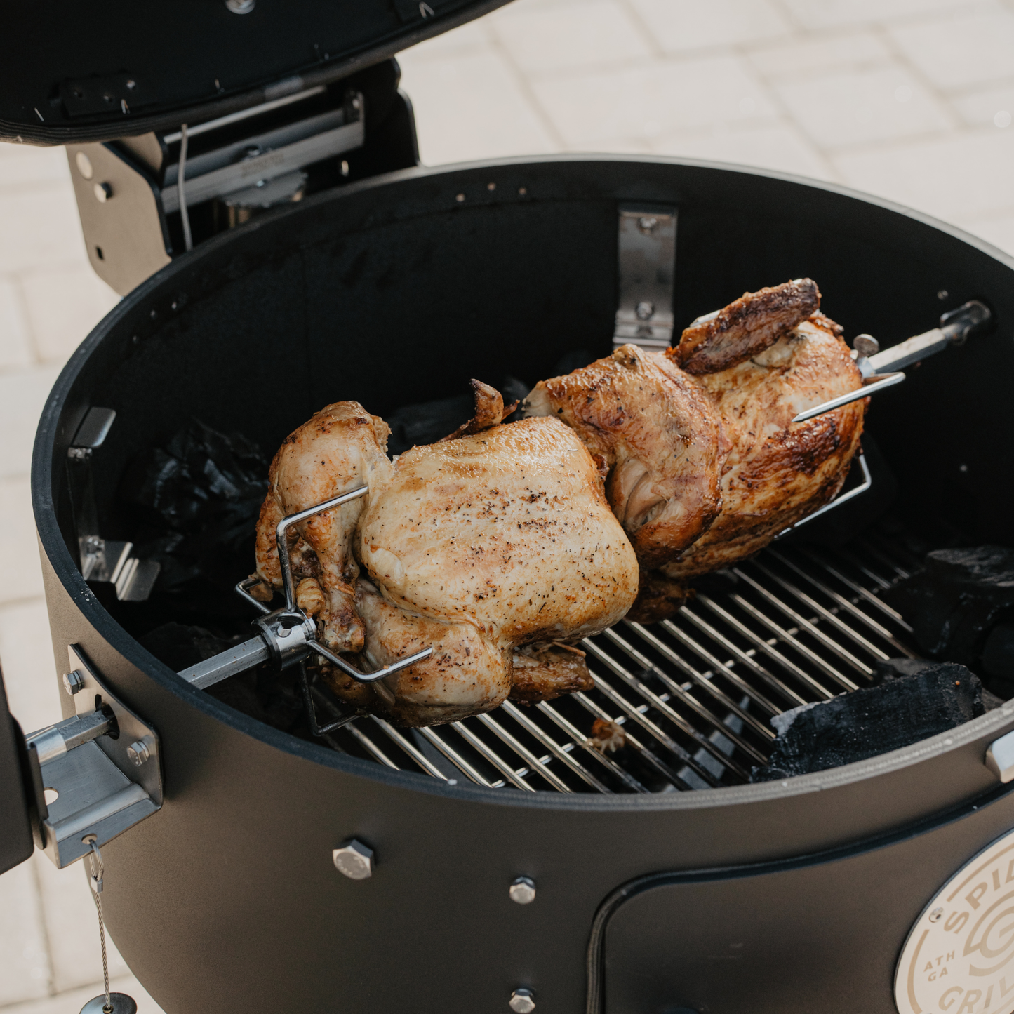 The Huntsman® Web Spinner Rotisserie