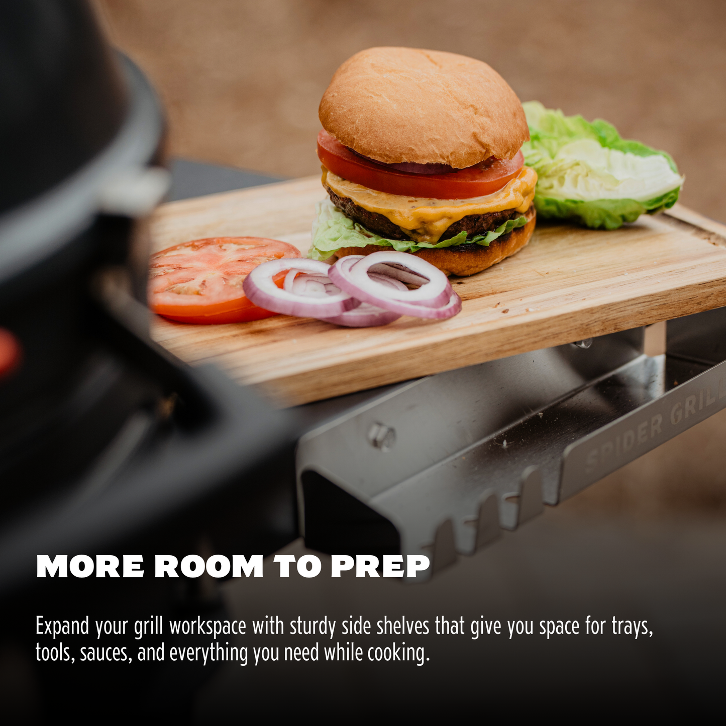 Huntsman™ Foldable Side Shelves