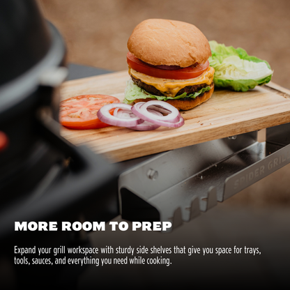 Giant Huntsman™ Foldable Side Shelves