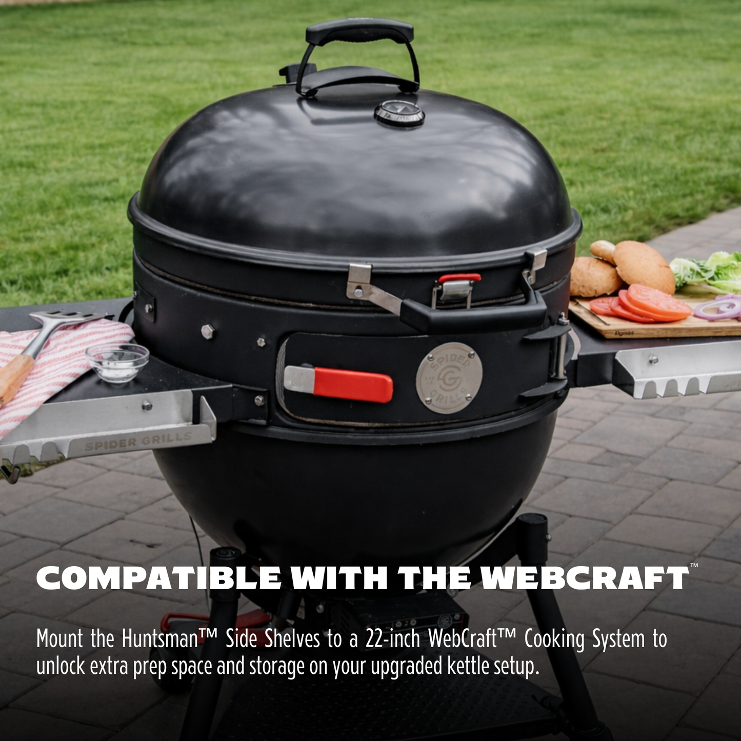 Huntsman™ Foldable Side Shelves