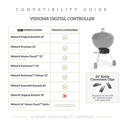 Venom® Bundle with Free Battery and Meat Probe